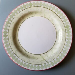 Vintage Zrike hand painted plate 11"